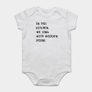 Unique Kitchen Decor Aesthetic Kitchen Decor Cute Cooking Kitchen  Minimalist Chef Gift Baby Bodysuit